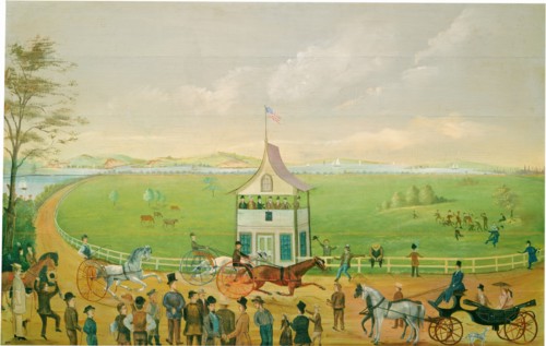 The Finish, c. 1860.