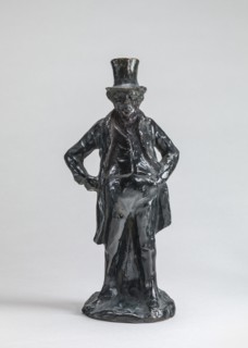 The Stroller (Le bourgeois qui flâne), model probably after 1860, cast around January 1954.