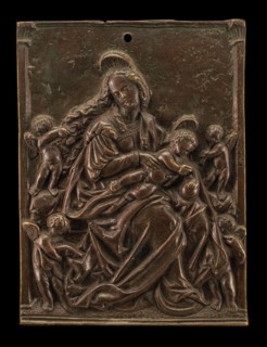 The Virgin & Child with Four Angels, early 16th century.
