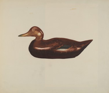 Wooden Duck, 1935/1942.