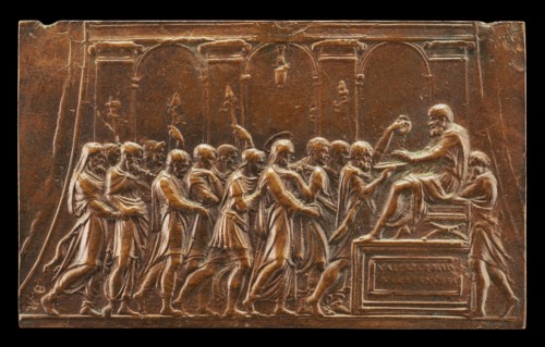 Christ Brought Before Pontius Pilate.