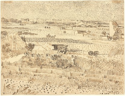 Harvest--The Plain of La Crau, 1888.