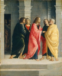 Christ Instructing Peter and John to Prepare for the Passover, 1504.