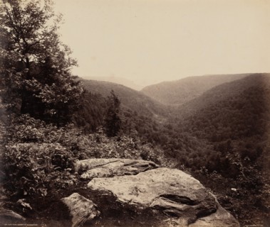 Cliff View, Summit of Alleghenies, c. 1895.