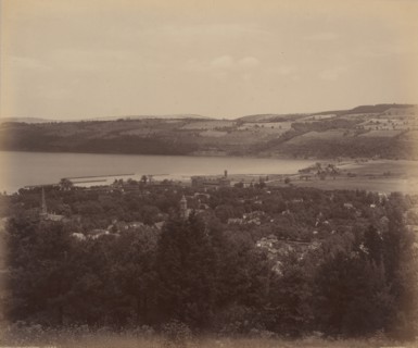 Seneca Lake and Watkins, c. 1895.