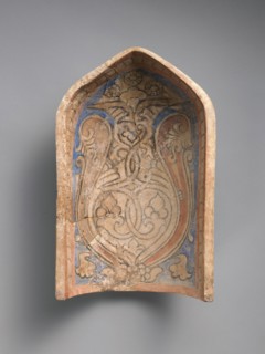 Element from a Stalactite Squinch (Muqarnas), Iran, 10th century.