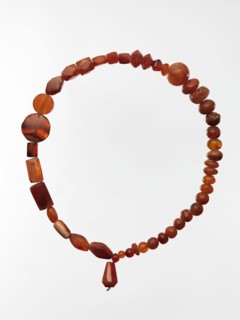 Strand of Beads, Iran, 9th-12th century. Prayer beads