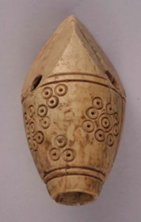 Whistle, Iran, 9th-10th century.
