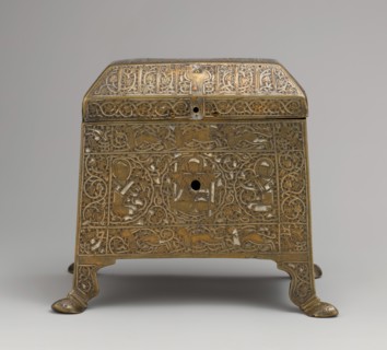 Casket with Figural Imagery, Iran, mid-13th century.