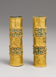 Hair Ornament, One of a Pair, Iran, 12th-13th century.