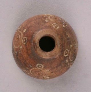 Spindle Whorl, Iran, 9th-10th century. Excavated at Nishapur, providing evidence the city possessed a thriving textile industry