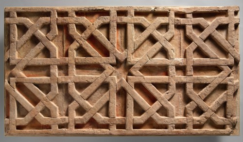 Fragment of a Frieze, Iran, 11th century. Found in the area around the Tepe Madrasa mosque in Nishpur.