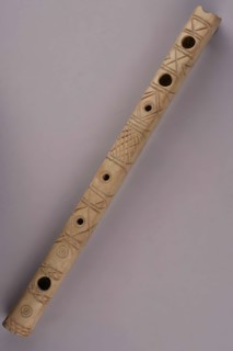 Flute, Iran, 9th century.