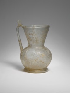 Ewer with Birds and Animals, probably Iran, 10th century.