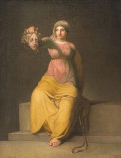 Theology. Allegorical Figure, 1800. Found in the collection of Statens Museum for Kunst, Copenhagen.