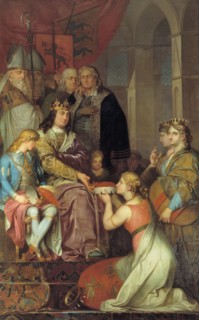 Christian I Proclaiming Holstein a Duchy in 1474, 1780. Found in the collection of Statens Museum for Kunst, Copenhagen.