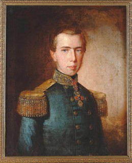 Archduke Ferdinand Maximilian of Austria (Maximilian I of Mexico), c. 1850. Private Collection.