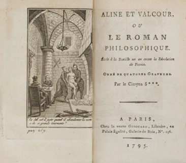 Aline et Valcour ou, Le Roman philosophique by Marquis de Sade, 1795. Private Collection.