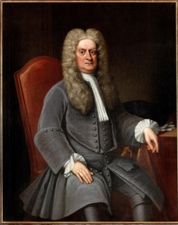Portrait of Sir Isaac Newton (1642-1727), ca 1720. Private Collection.