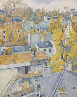 Rooftop view, 1890. Private Collection.