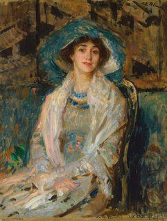 Portrait of the Ballet dancer Tamara Karsavina (1885-1978), 1928. Private Collection.