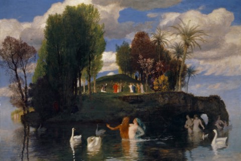 The island of life , 1888. Found in the collection of Art Museum Basel.