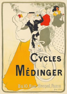 Cycles Médinger , 1897. Private Collection.