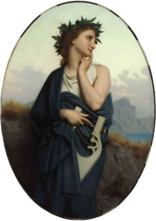The Muse (Philomèle) , 1861. Private Collection.