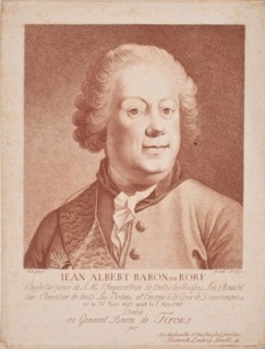 Portrait of Baron Johann Albrecht von Korff (1697-1766) , Mid of the 18th cen. Found in the collection of Statens Museum for Kunst, Copenhagen.