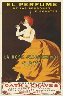 Coty - La Rose Jacqueminot, 1904. Private Collection.