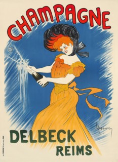 Champagne Delbeck , c. 1902. Private Collection.