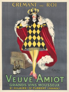 Veuve Amiot Cremant, 1922. Private Collection.