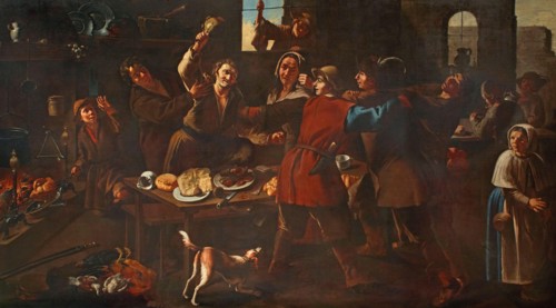 The Brawl. Private Collection.