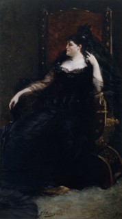 Portrait of the opera singer Gabrielle Krauss (1842-1906), 1883. Found in the collection of Musée Carnavalet, Paris.