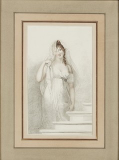 Portrait of Madame Récamier (1777-1849). Private Collection.