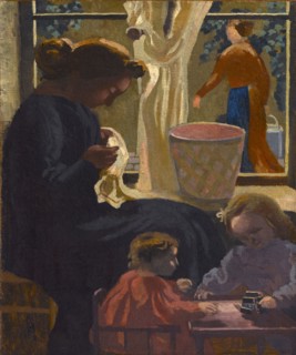 Intimité ou Ravaudeuse à la fenêtre, 1903. Found in the collection of Petit Palais, Musée des Beaux-Arts de la Ville de Paris.