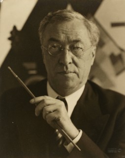 Portrait of the artist Wassily Kandinsky (1866-1944). Found in the collection of Musée national d'art moderne, Centre Georges Pompidou, Paris.