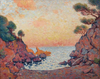 The bay of Le Lavandou, 1899. Private Collection.