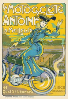 La Motocyclette Antoine. Private Collection.
