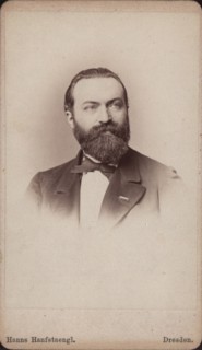 Portrait of the cellist and composer Friedrich Grützmacher (1832-1903), ca 1865. Private Collection.