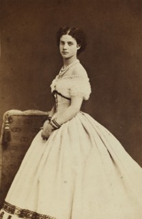 Portrait of the Princeess Dagmar of Denmark (1847-1928), 1866. Private Collection.