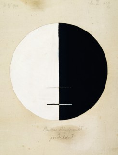 Buddha's Standpoint in the Earthly Life, No. 3a, 1920. Found in the collection of Courtesy of Stiftelsen Hilma af Klints Verk.