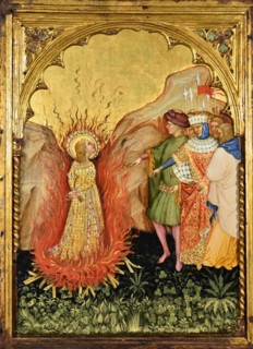 Martyrdom of Saint Lucy, c.1410. Found in the collection of Pinacoteca civica, Fermo.