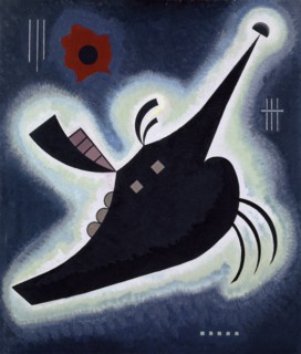 Pointed Black , 1931. Found in the collection of Art Museum Basel.