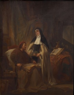 Hans Memling in the Sint-Janshospitaal in Bruges, 1841. Found in the collection of Stedelijk Museum Wuyts-Van Campen en Baron Caroly, Lier.