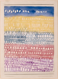 Old Town (Overview), 1928. Found in the collection of Art Museum Basel.
