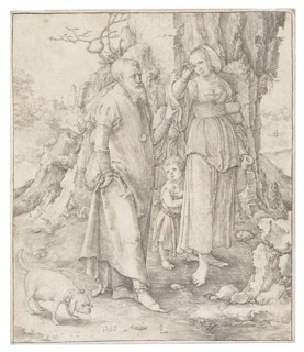 The Repudiation of Hagar, 1516. Private Collection.