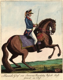 Field Marshal Generalissimo Prince Alexander Suvorov (1729-1800), c. 1790. Private Collection.