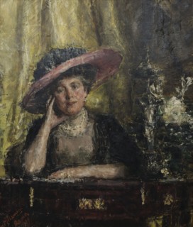 Lady Phillips, 1909. Found in the collection of Johannesburg Art Gallery.