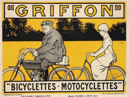 Griffon Bicyclettes Motocyclettes, c. 1905. Private Collection.